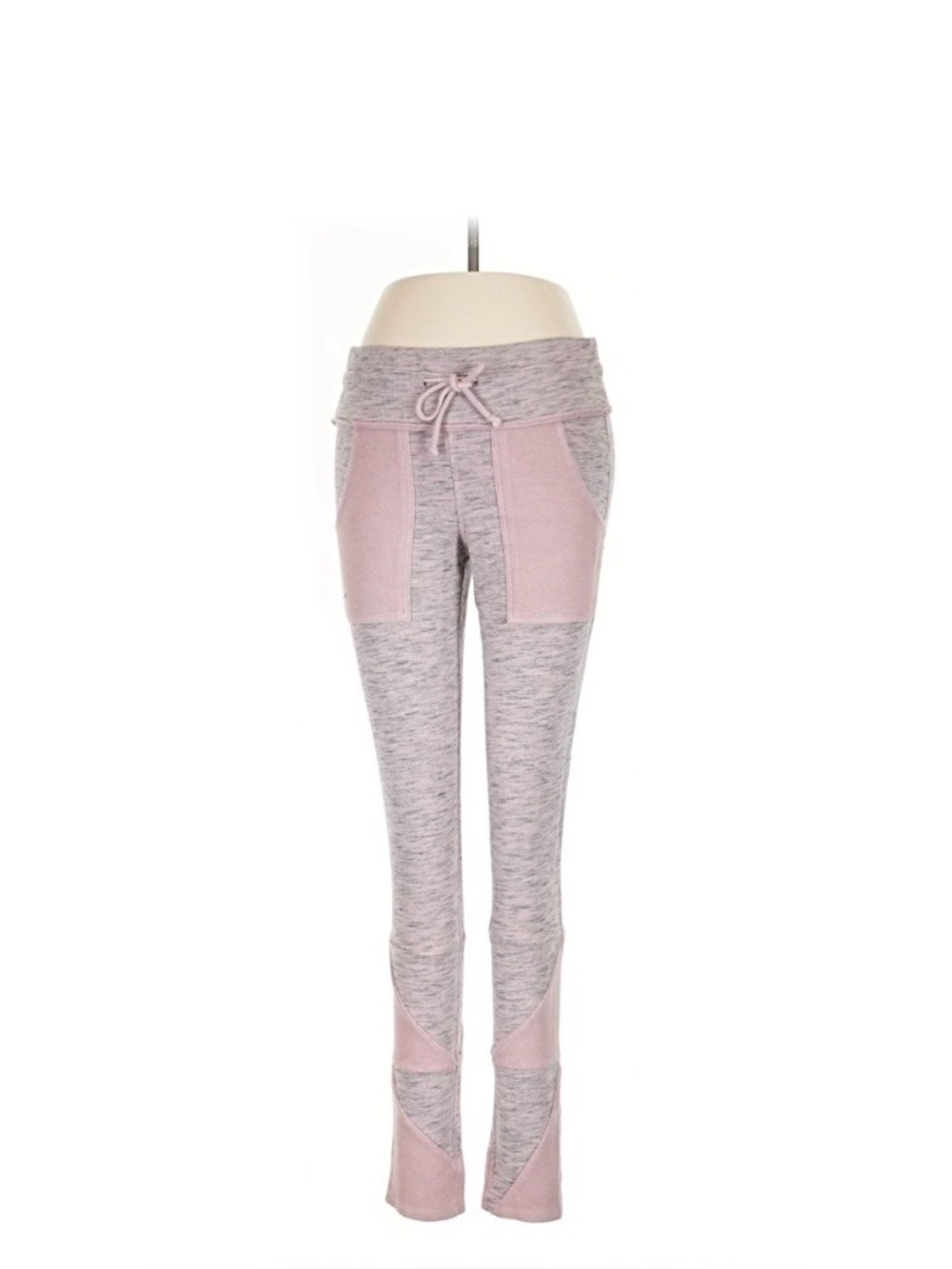 FP Movement Soft Knit Drawstring Jogger Leggings- Pink